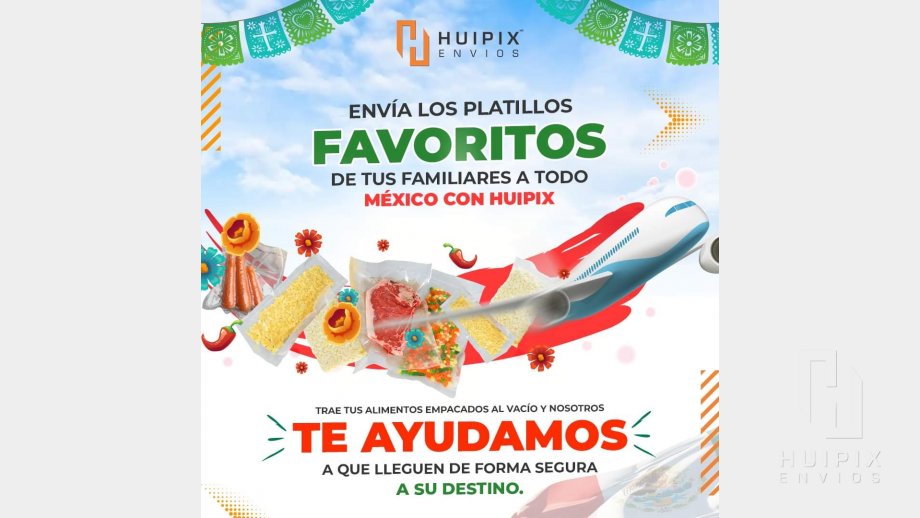 Empaca al vacío y envía a todo México y  Estados Unidos - Huipix Envíos